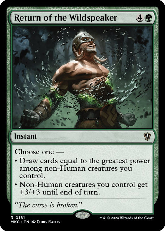 Return of the Wildspeaker [MKC - 181]