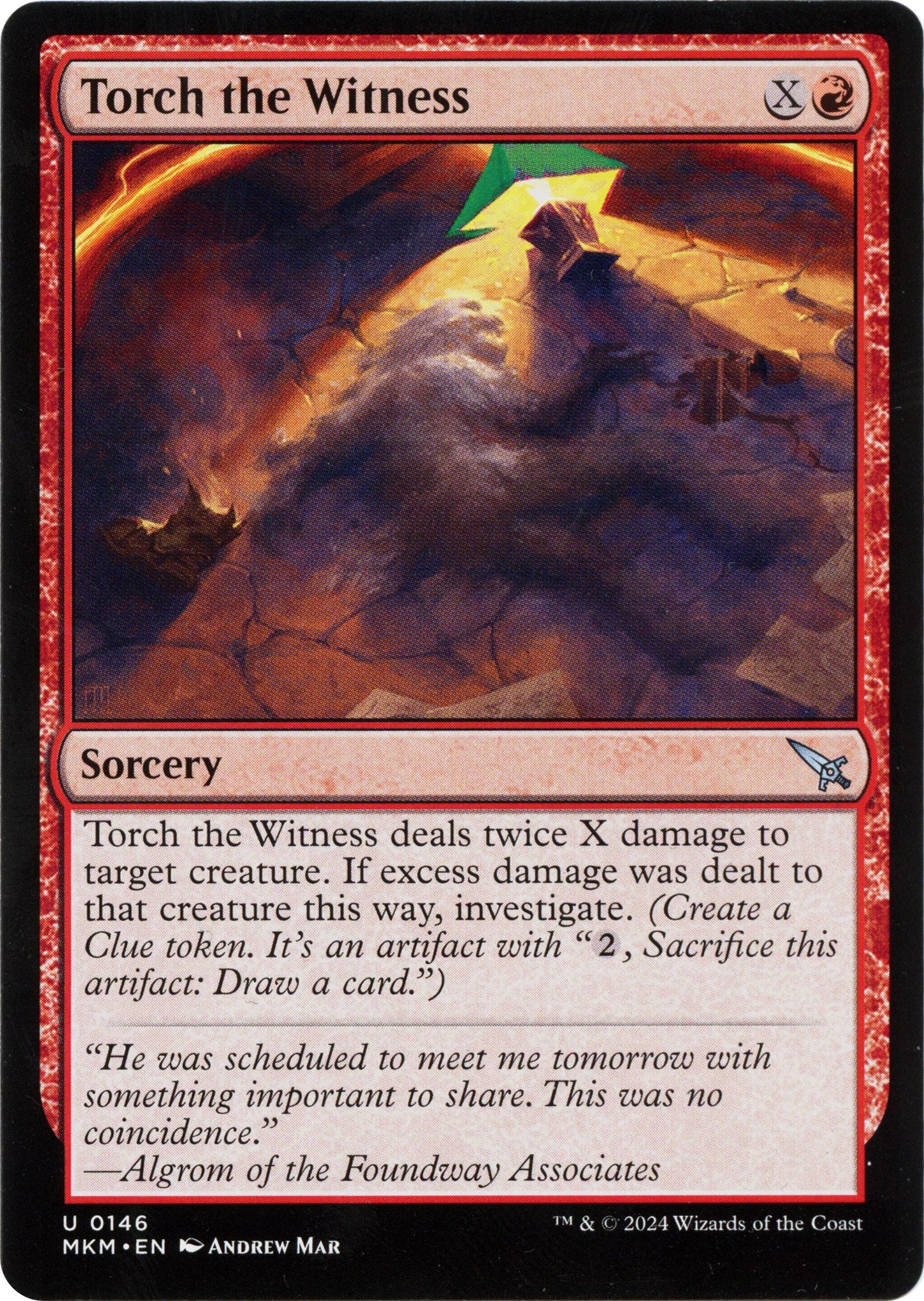 Torch the Witness (b) [MKM - 146]