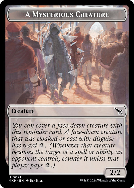 A Mysterious Creature Token [MKM - 21]