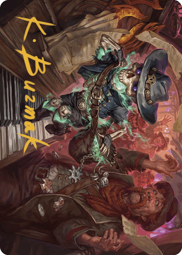 Tinybones, the Pickpocket Art Card (Gold-Stamped Signature) [ASOTJ - 10]