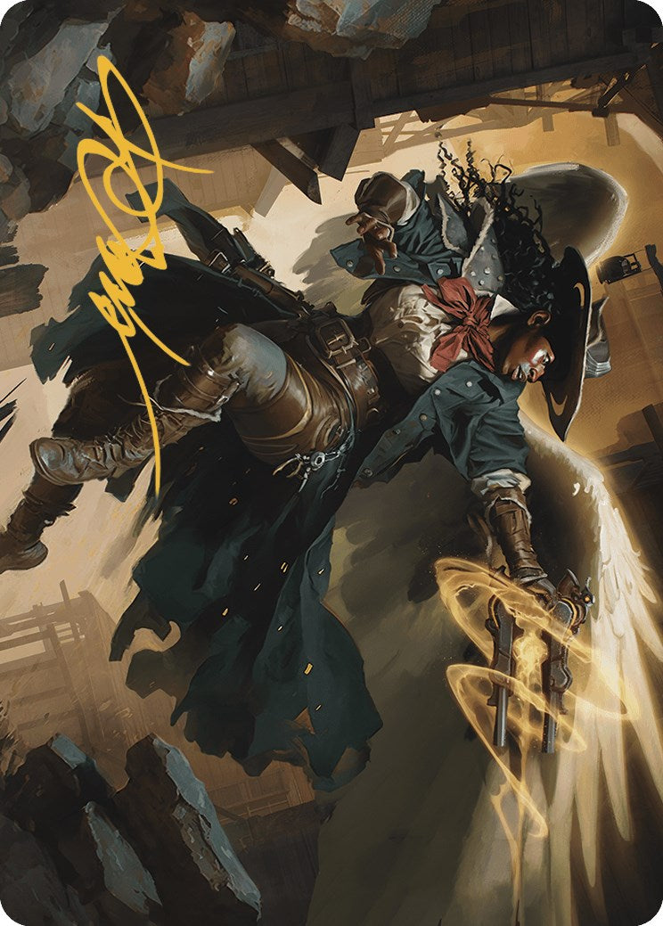 Archangel of Tithes Art Card (Gold-Stamped Signature) [ASOTJ - 1]