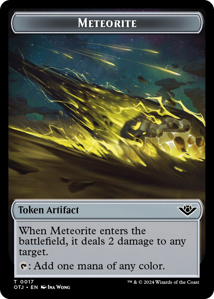 Meteorite Token [OTJ - 17]