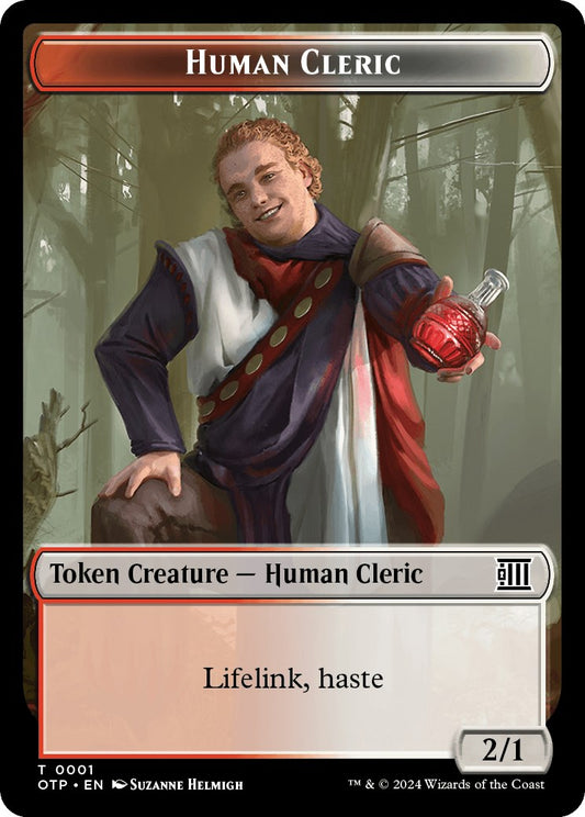 Human Cleric Token [OTP - 1]