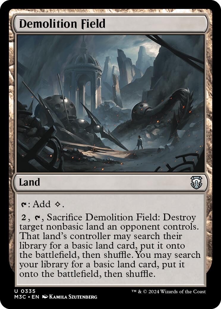 Demolition Field [M3C - 335]