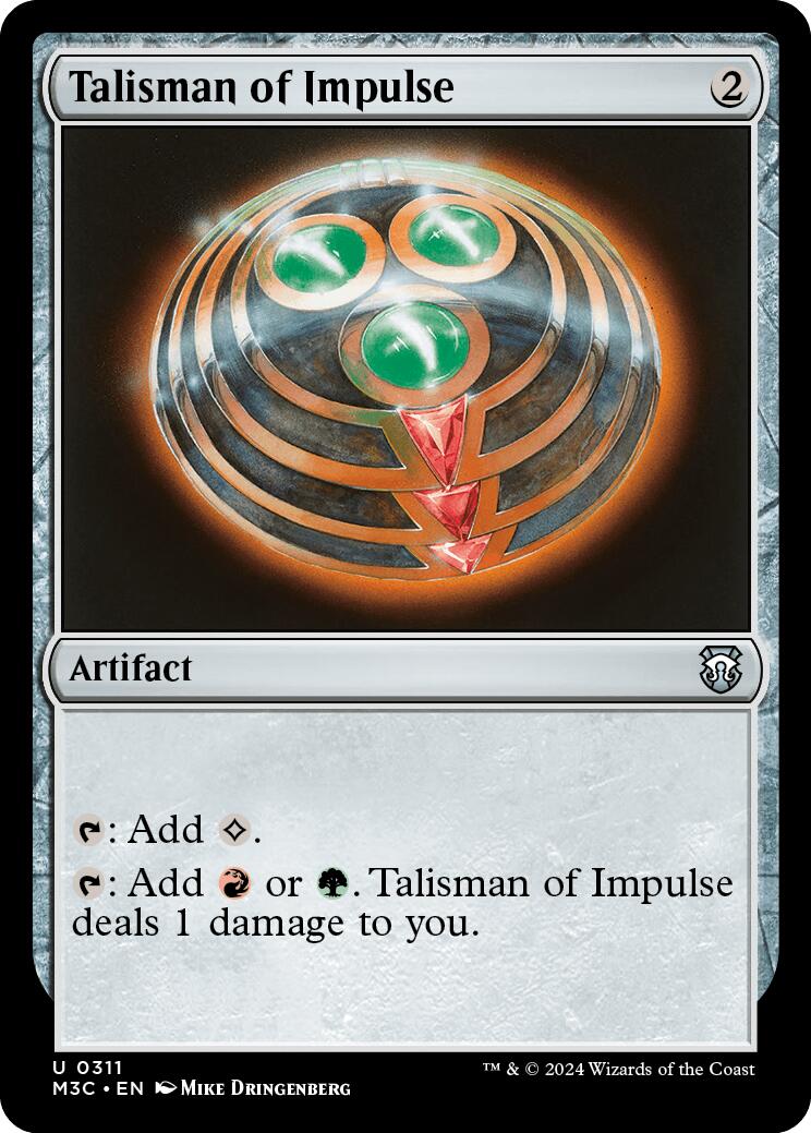Talisman of Impulse [M3C - 311]
