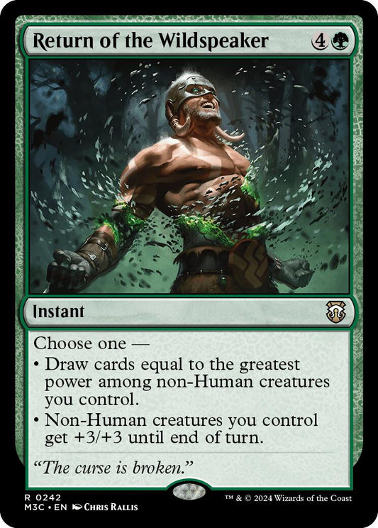 Return of the Wildspeaker [M3C - 242]