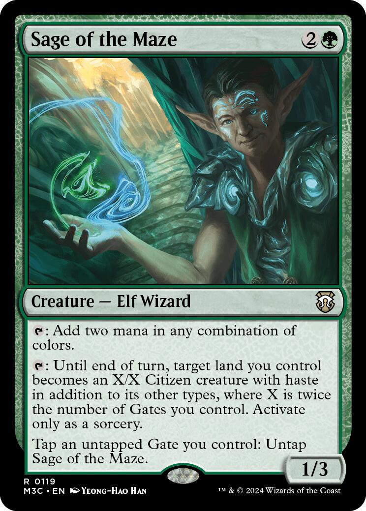 Sage of the Maze [M3C - 119]