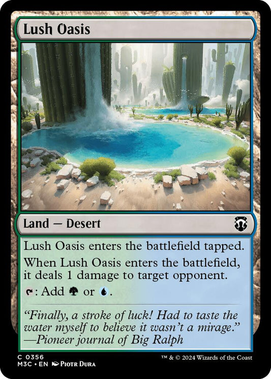 Lush Oasis [M3C - 356]