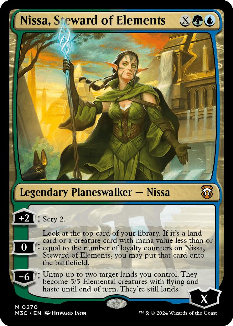Nissa, Steward of Elements [M3C - 270]