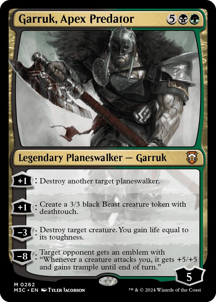 Garruk, Apex Predator [M3C - 262]