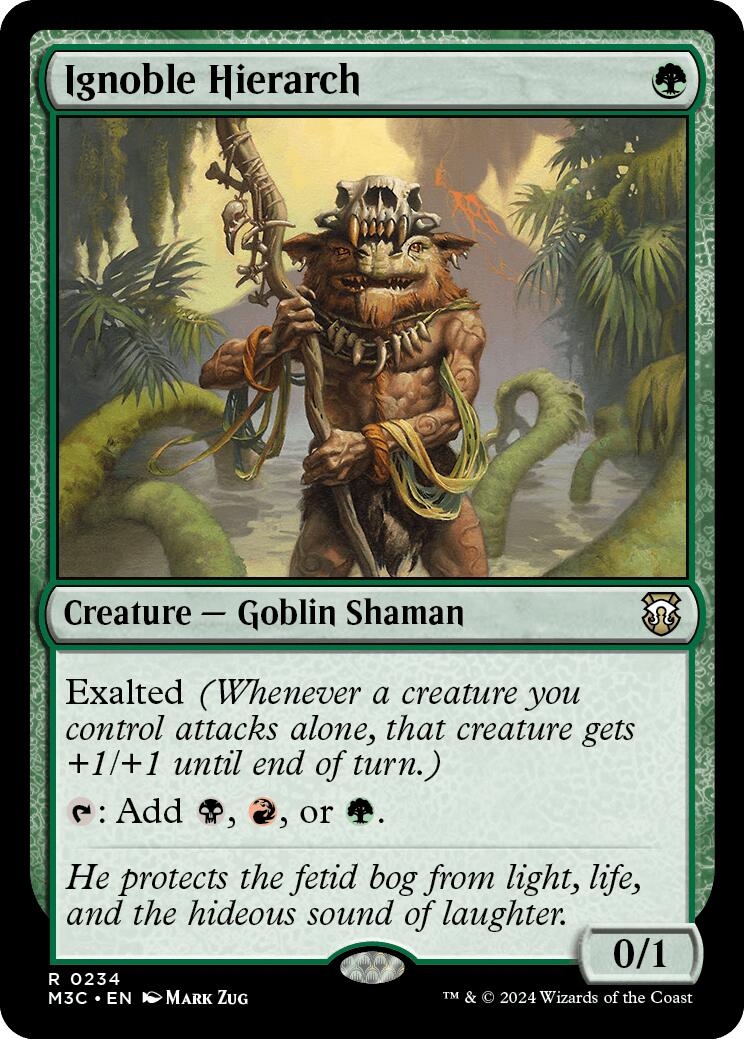 Ignoble Hierarch [M3C - 234]
