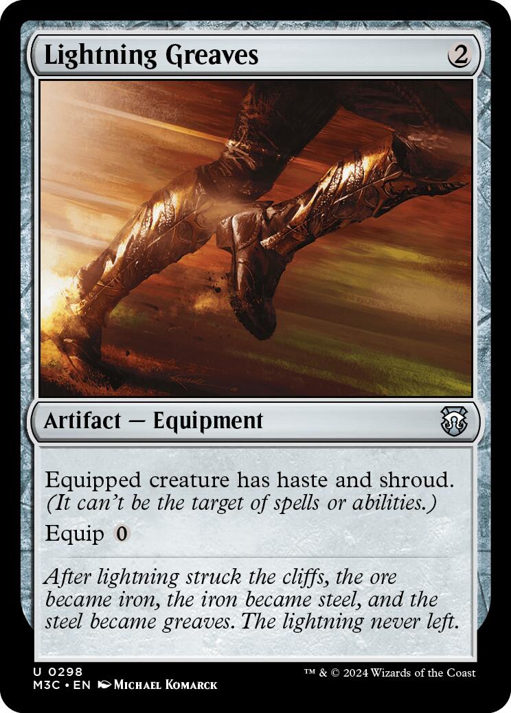Lightning Greaves [M3C - 298]