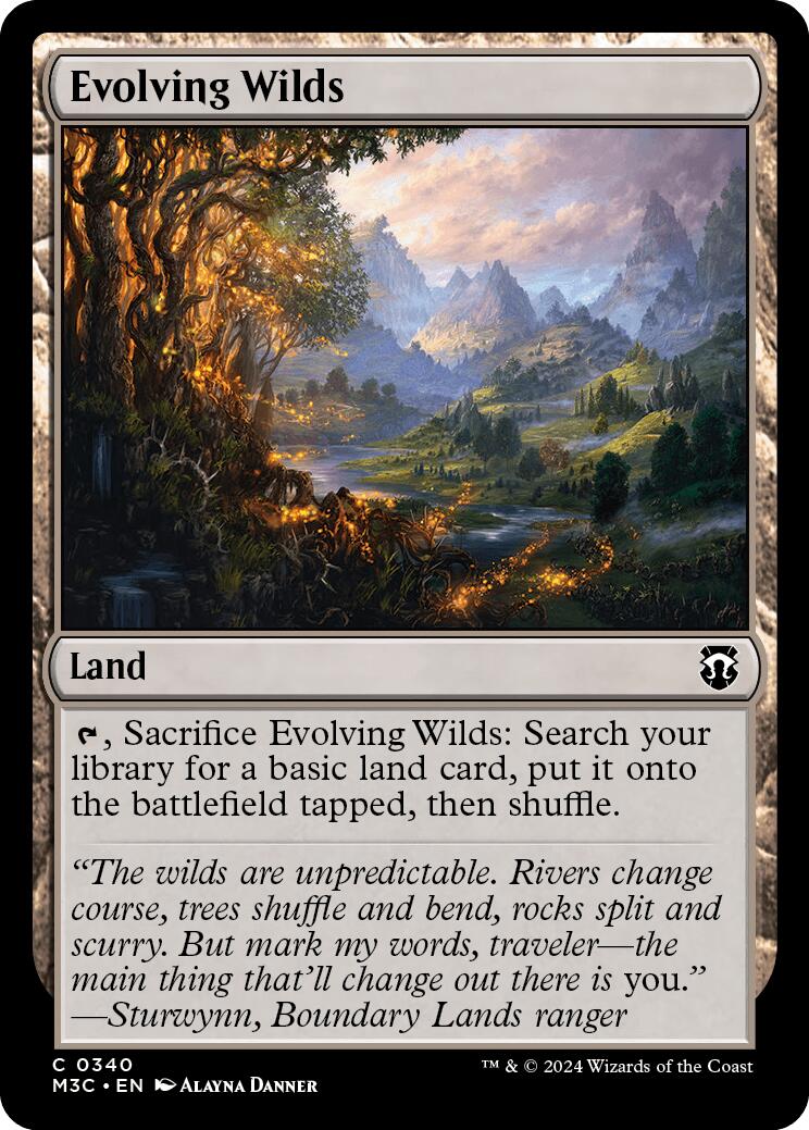 Evolving Wilds [M3C - 340]