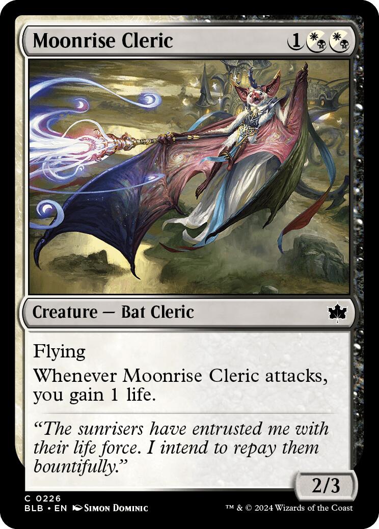 Moonrise Cleric [BLB - 226]