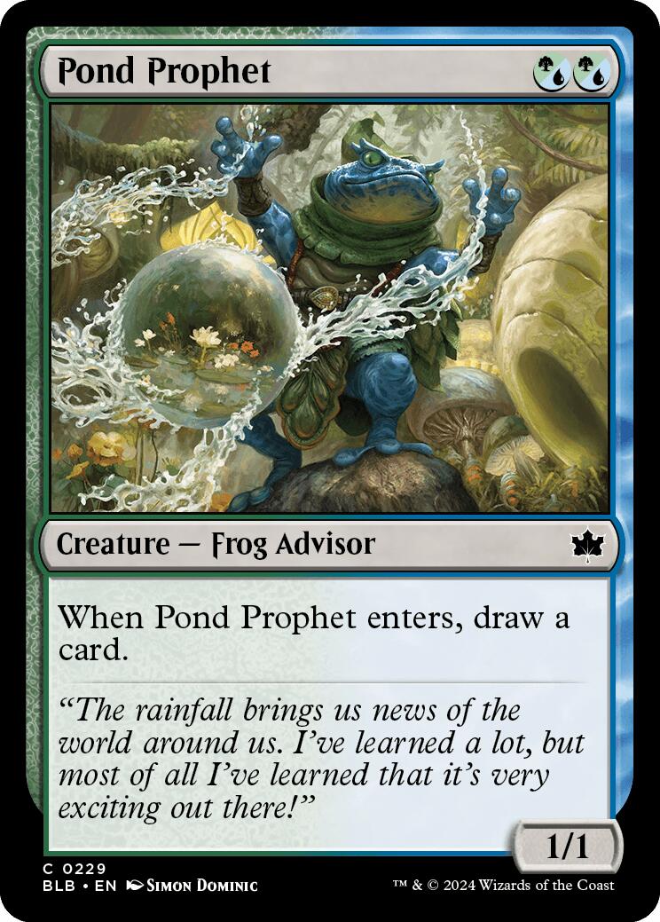 Pond Prophet [BLB - 229]