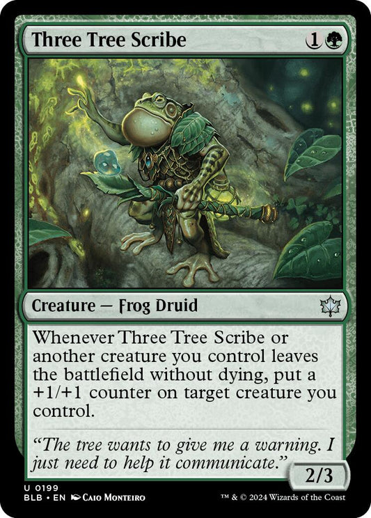 Three Tree Scribe [BLB - 199]