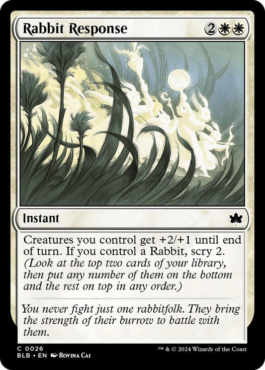 Rabbit Response [BLB - 26]