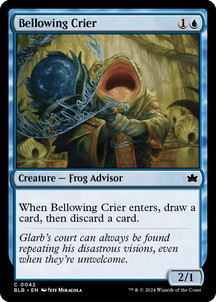 Bellowing Crier [BLB - 42]