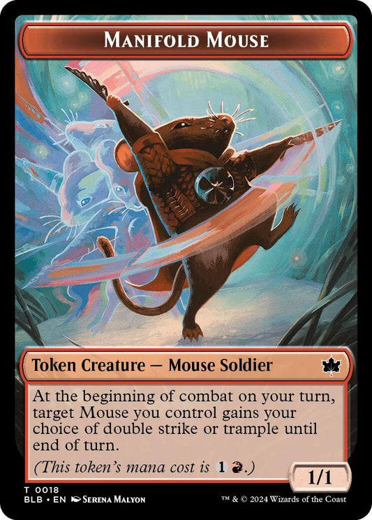 Manifold Mouse Token [BLB - 18]