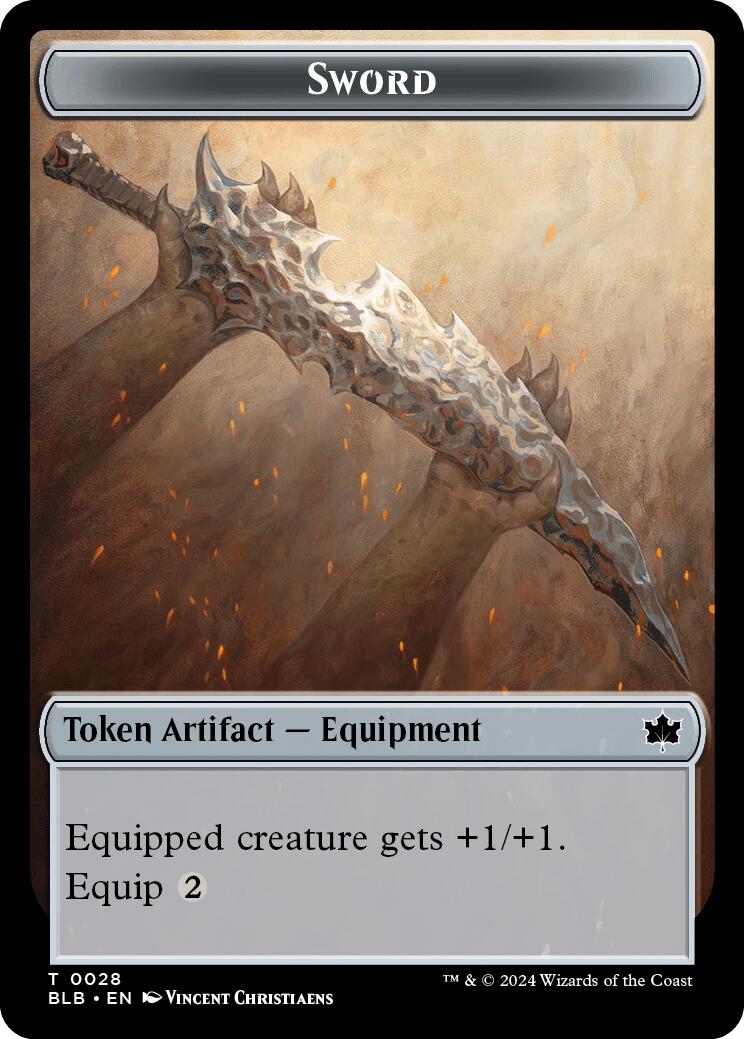 Sword Token [BLB - 28]