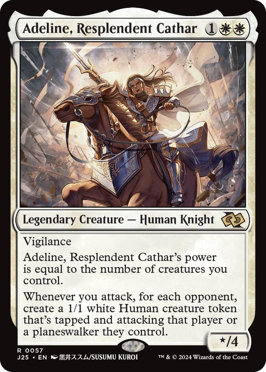 Adeline, Resplendent Cathar (Anime) [J25 - 57]