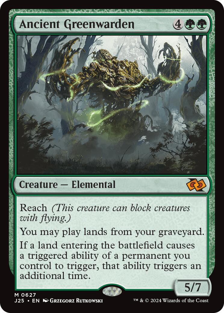 Ancient Greenwarden [J25 - 627]