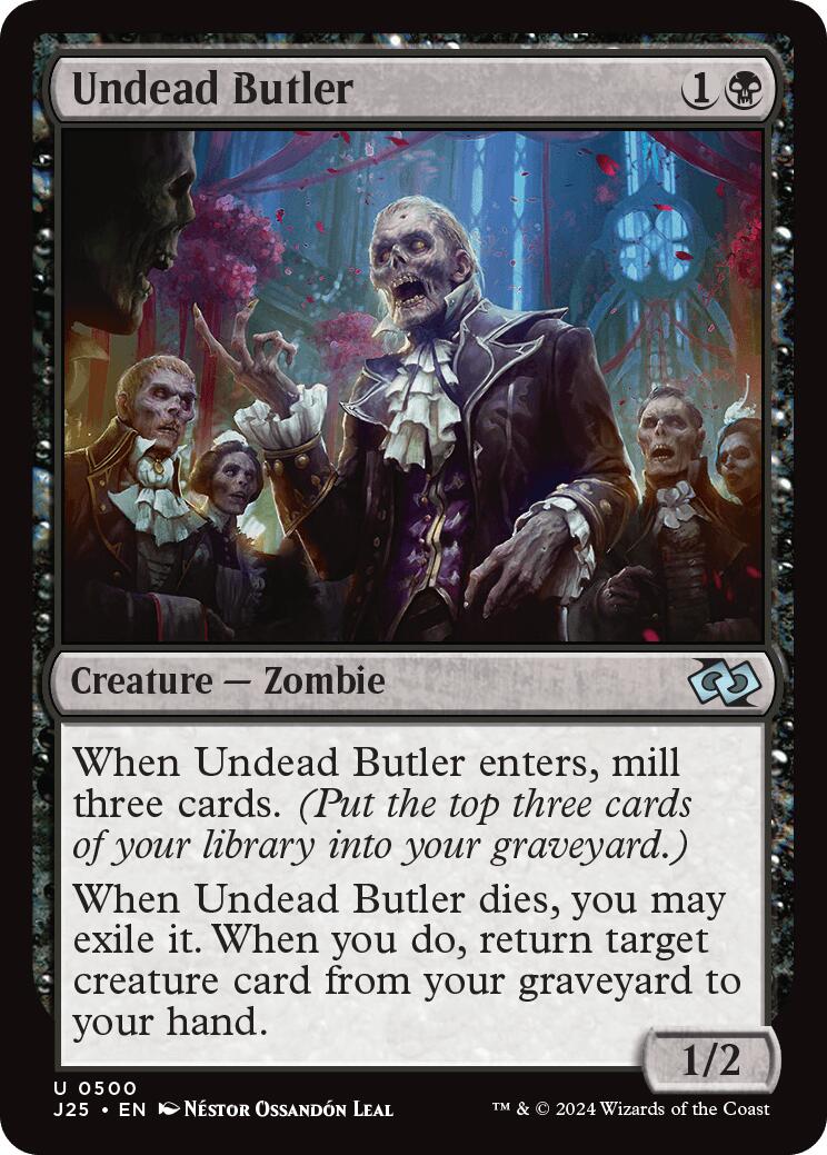 Undead Butler [J25 - 500]