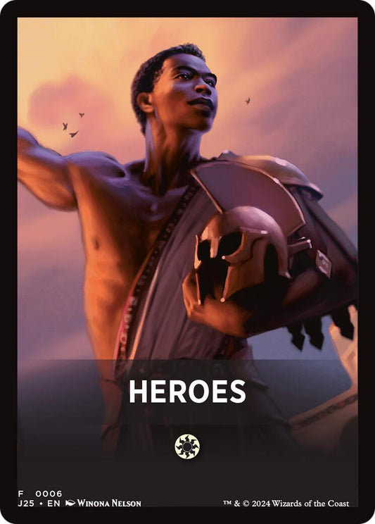 Heroes Theme Card