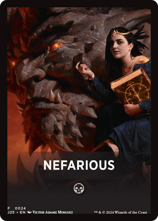 Nefarious Theme Card