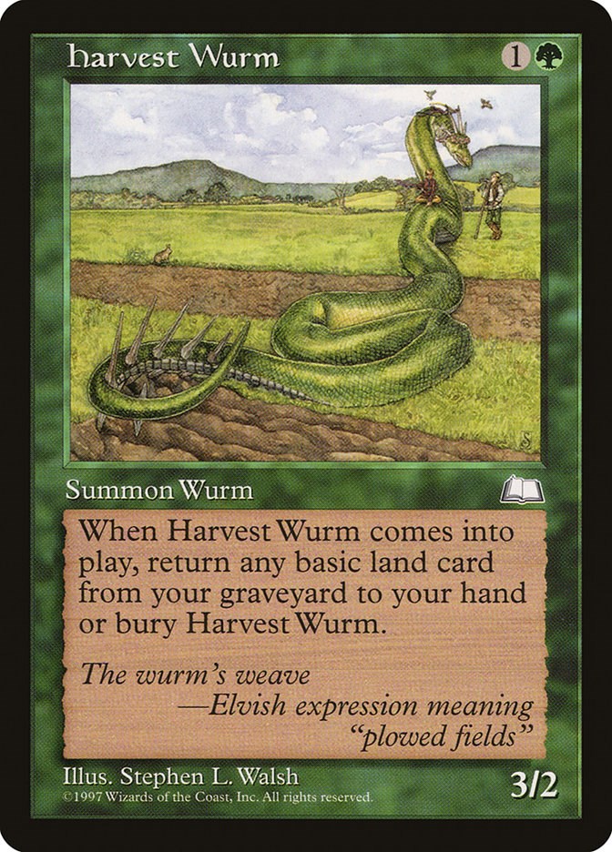 Harvest Wurm [WTH - N/A]