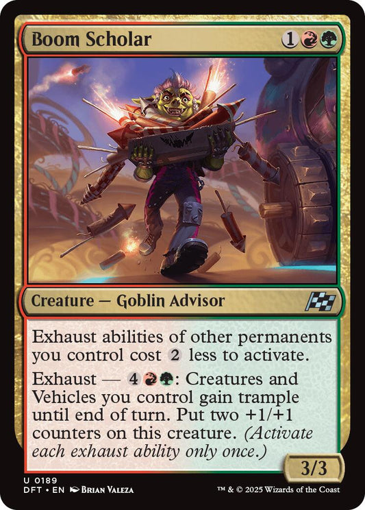 Boom Scholar [DFT - 189]