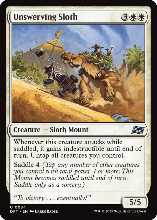 Unswerving Sloth [DFT - 34]