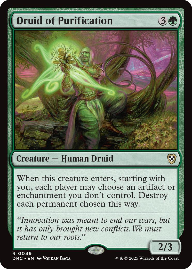 Druid of Purification [DRC - 49]