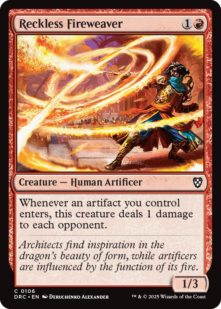 Reckless Fireweaver [DRC - 106]