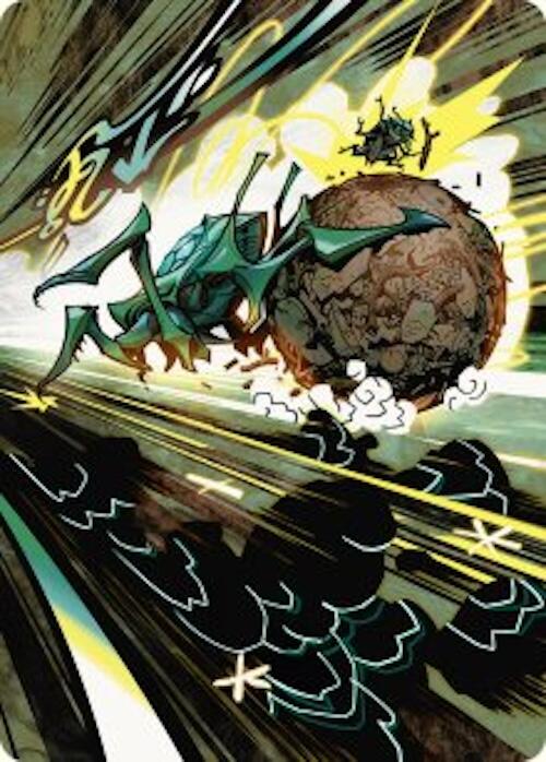 Debris Beetle Art Card [ASDFT - 45]