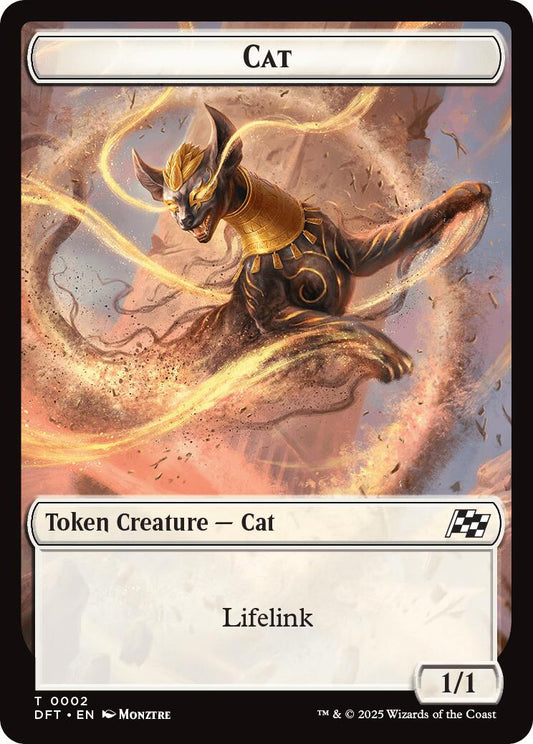 Cat // Thopter (0010) Double-Sided Token [DFT - 2 // 10]