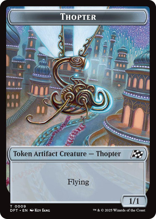 Thopter (0009) // Treasure Double-Sided Token [DFT - 9 // 11]