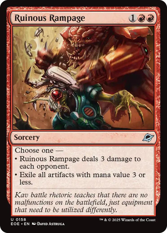 Ruinous Rampage [EOE - 158]