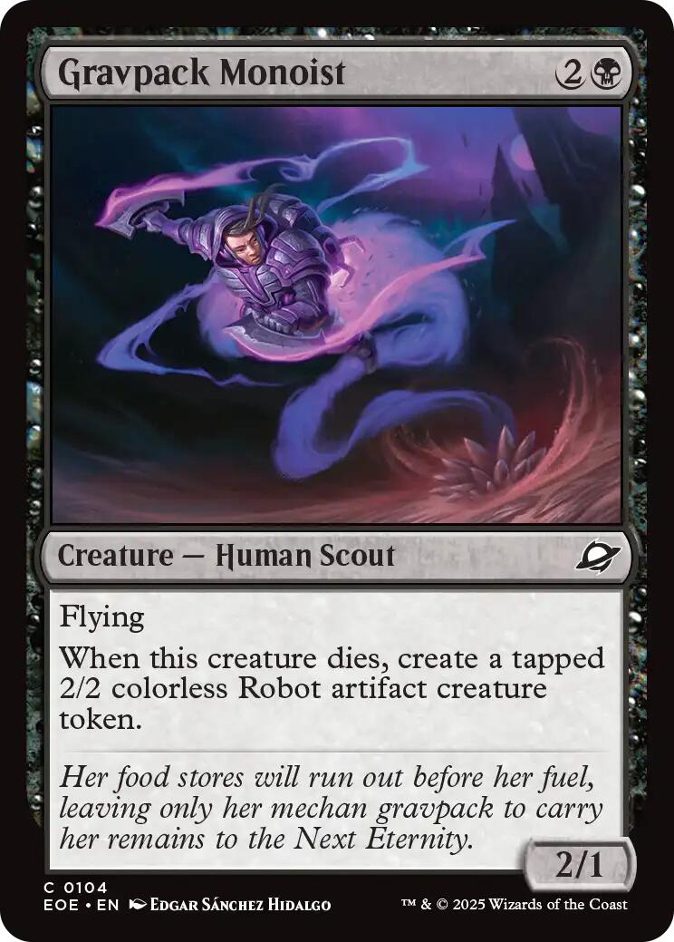 Gravpack Monoist [EOE - 104]