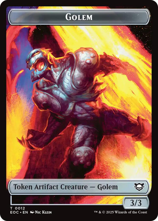 Golem (0012) // Golem (0014) Double-Sided Token [EOC - 12 // 14]