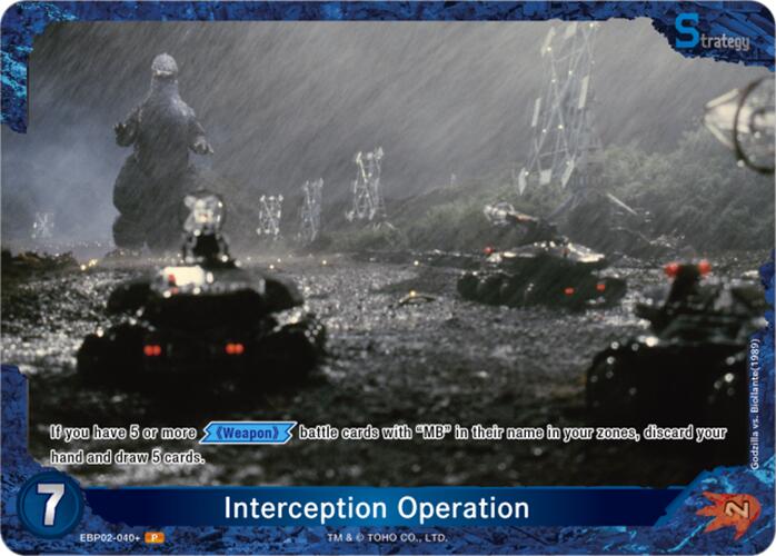Interception Operation (EBP02-040+)