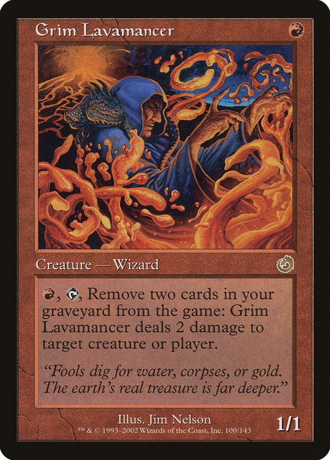 Grim Lavamancer [TOR - 100]